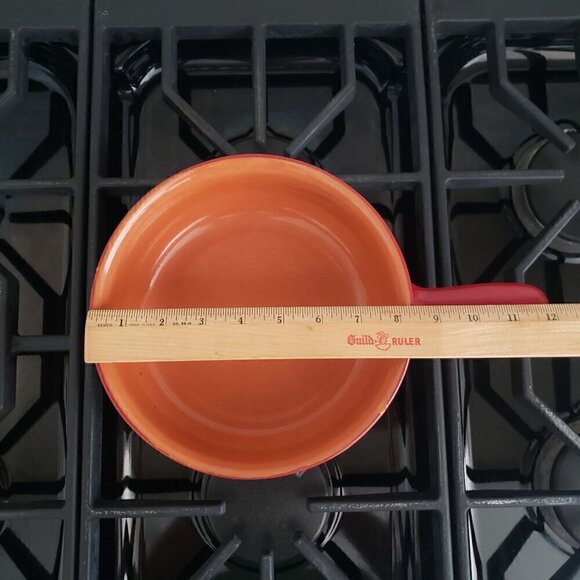 Piral Albisola Made in Italy Terracotta Clay 9" Red Cookware Baking Serving Pan - Picture 6 of 12